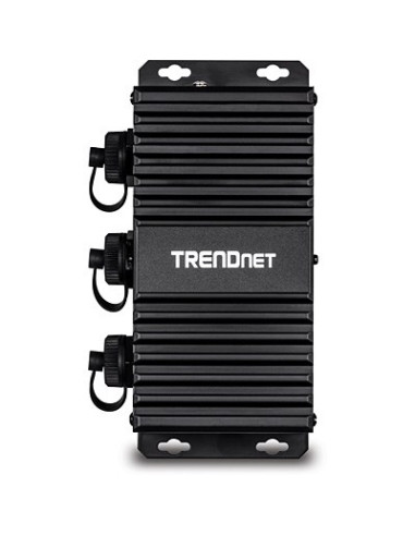 Trendnet 2-Portowy Przemysłowy Zewnętrzny Przedłużacz Gbit Upoe 100M