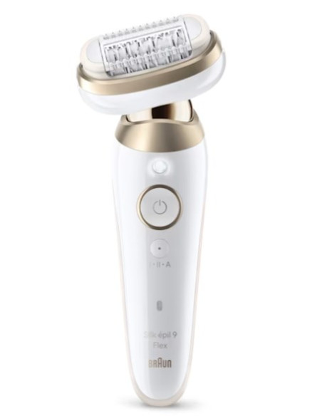 Braun Silk-Épil 9 Silk·épil 9 Flex 40 Pęset(Y) Złoto, Biały