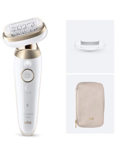 Braun Silk-Épil 9 Silk·épil 9 Flex 40 Pęset(Y) Złoto, Biały