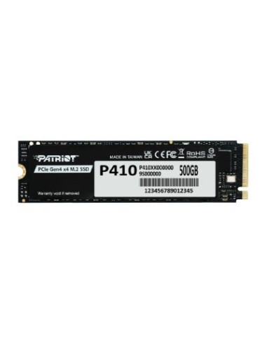 Dysk Ssd Patriot Viper P410 M.2 Pci-Ex4 Nvme 1.4 500Gb 5Gb/S (P410P500Gm28H)