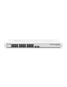 Mikrotik Css326-24G-2S+Rm Łącza Sieciowe Zarządzany Gigabit Ethernet (10/100/1000) Obsługa Poe 1U Biały 2