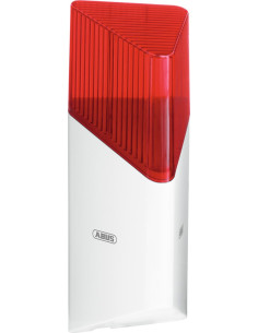Abus Fusg45000 Syrena Syrena Bezprzewodowa Zewnętrzna Czerwony, Biały