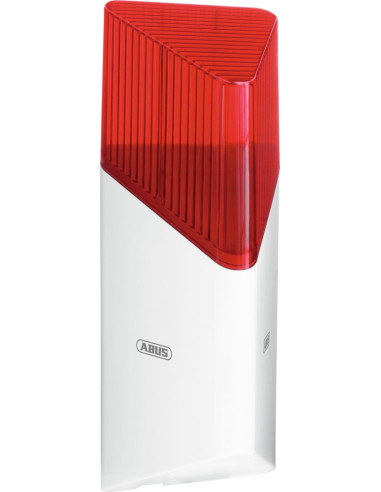 Abus Fusg45000 Syrena Syrena Bezprzewodowa Zewnętrzna Czerwony, Biały