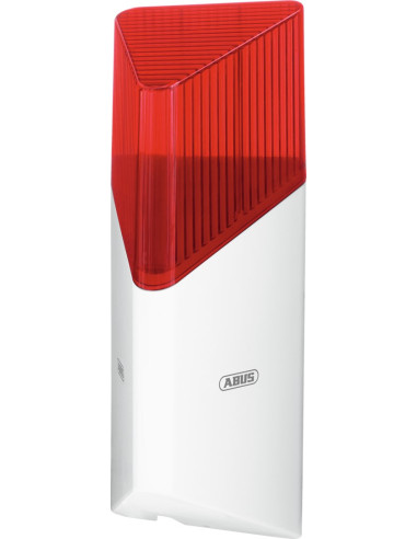 Abus Fusg45000 Syrena Syrena Bezprzewodowa Zewnętrzna Czerwony, Biały