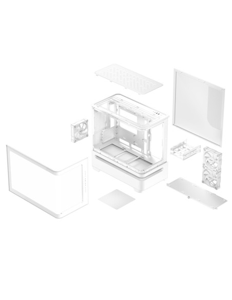 Asus Prime Ap202 Argb Mini Tower Biały