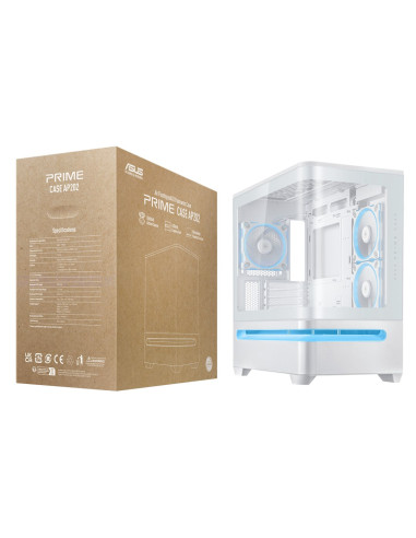 Asus Prime Ap202 Argb Mini Tower Biały