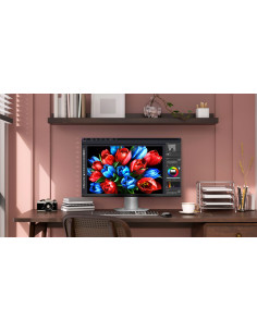 Tcl 25G54 Monitor Komputerowy 63,5 Cm (25") 1920 X 1080 Px Full Hd Qled Biały 2