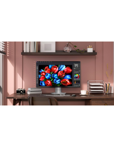 Tcl 25G54 Monitor Komputerowy 63,5 Cm (25") 1920 X 1080 Px Full Hd Qled Biały
