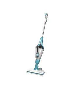 Black & Decker Fsmh1321J Odkurzacz Parowy Mop Parowy 0,5 L 1300 W Niebieski, Biały