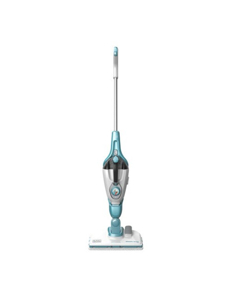 Black & Decker Fsmh1321J Odkurzacz Parowy Mop Parowy 0,5 L 1300 W Niebieski, Biały
