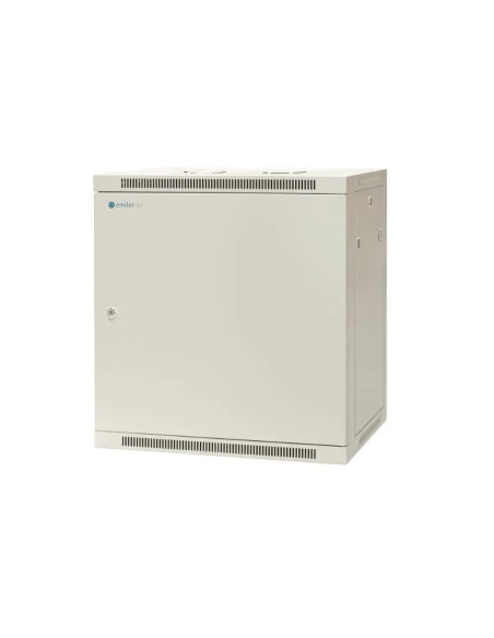 Emiternet Szafa Wisząca Niedzielona 19'' 12U, Drzwi Całe Z Blachy, 600×450×635Mm Szer./Gł./Wys.
