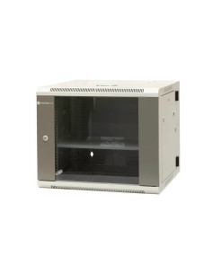 Emiternet Szafa Wisząca Dzielona 19" 9U, Drzwi Blacha/Szkło, 600×550×500Mm Szer./Gł./Wys.