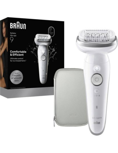 Braun Silk-Epil 9 Srebrny