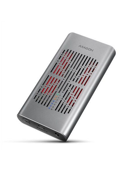 Axagon Eem2-20Gd Stacja Dokująca Do Dysków Twardych Usb 3.2 Gen 2 (3.1 Gen 2) Type-C Czarny, Szary