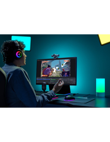 Razer Kiyo V2 X Kamera Internetowa 3,7 Mp 2560 X 1440 Px Usb Czarny