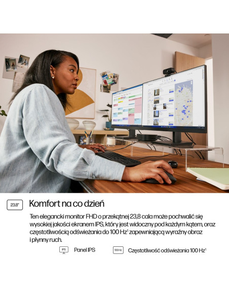 Hp Series 3 Pro Monitor Fhd 23,8” Seria 3 Pro – 324Pf