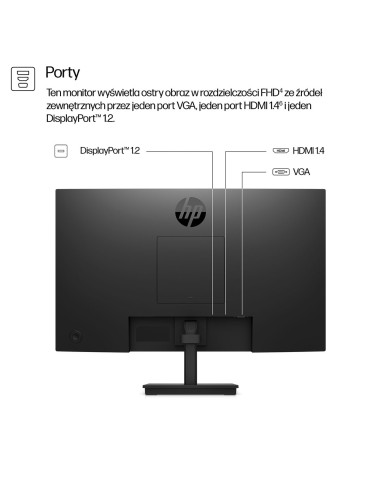 Hp Series 3 Pro Monitor Fhd 23,8” Seria 3 Pro – 324Pf