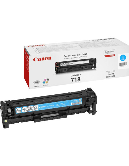 Canon Toner Crg-718  2661B002 Cyan