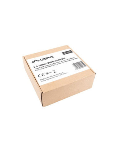 Lanberg Kabel Hdmi M/M V2.0 80M Optyczny Aoc Ca-Hdmi-20Fb-0800-Bk