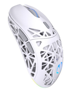 Endorfy Liv Plus Wireless Onyx White Myszka Gaming Oburęczny Bluetooth Optyczny 26000 Dpi