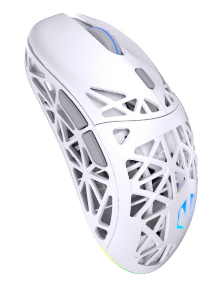 Endorfy Liv Plus Wireless Onyx White Myszka Gaming Oburęczny Bluetooth Optyczny 26000 Dpi