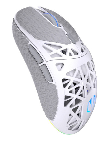 Endorfy Liv Plus Wireless Onyx White Myszka Gaming Oburęczny Bluetooth Optyczny 26000 Dpi