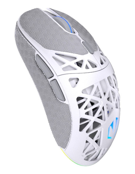 Endorfy Liv Plus Wireless Onyx White Myszka Gaming Oburęczny Bluetooth Optyczny 26000 Dpi