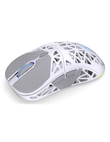 Endorfy Liv Plus Wireless Onyx White Myszka Gaming Oburęczny Bluetooth Optyczny 26000 Dpi