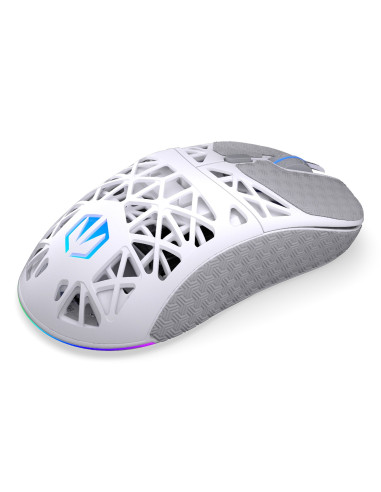 Endorfy Liv Plus Wireless Onyx White Myszka Gaming Oburęczny Bluetooth Optyczny 26000 Dpi