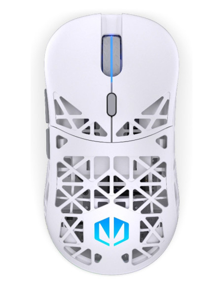 Endorfy Liv Plus Wireless Onyx White Myszka Gaming Oburęczny Bluetooth Optyczny 26000 Dpi
