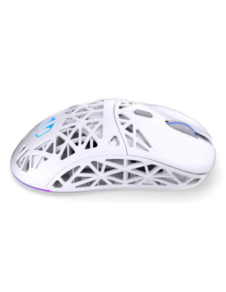 Endorfy Liv Plus Wireless Onyx White Myszka Gaming Oburęczny Bluetooth Optyczny 26000 Dpi