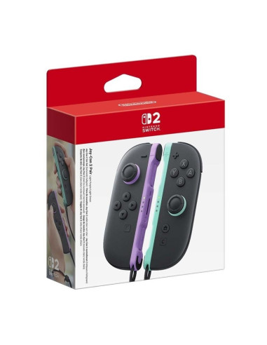 Nintendo Joy-Con 2 Czarny, Jasnozielony, Fioletowy Bluetooth Gamepad Analogowa/Cyfrowa Nintendo Switch 2