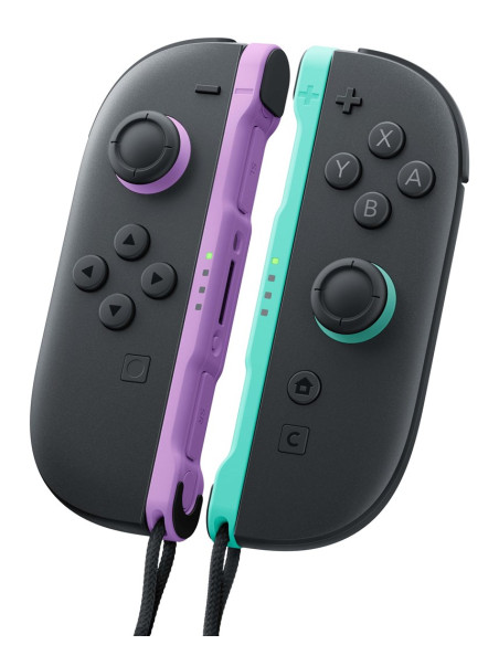 Nintendo Joy-Con 2 Czarny, Jasnozielony, Fioletowy Bluetooth Gamepad Analogowa/Cyfrowa Nintendo Switch 2