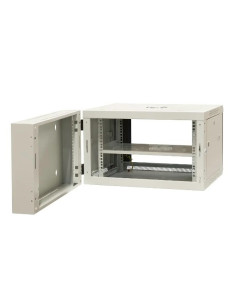 Emiternet Szafa Wisząca Dzielona 19" 6U, Drzwi Blacha/Szkło, 600×550×370Mm Szer./Gł./Wys. 2