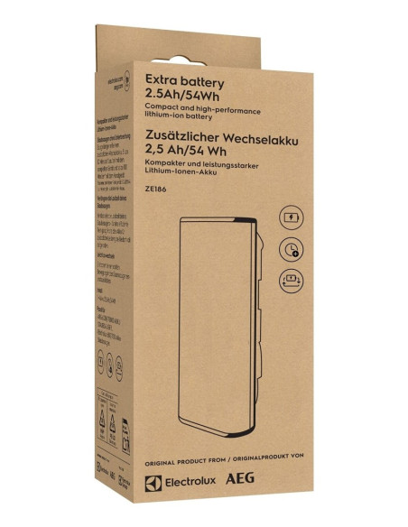 Aeg Ze186 Bateria Pionowy Odkurzacz
