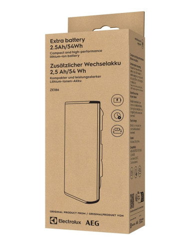 Aeg Ze186 Bateria Pionowy Odkurzacz