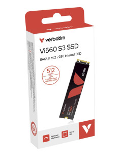 Verbatim Vi560 S3 M.2 512 Gb Serial Ata Iii 3D Nand