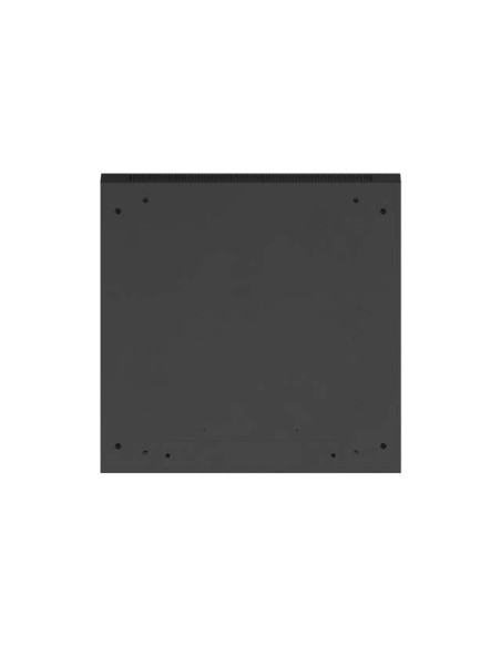 Lanberg Szafa Instalacyjna Rack Wisząca 19" 9U 600X600 Czarna Drzwi Perforowane (Flat Pack)