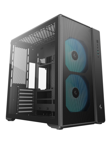 Deepcool Cg590 Mesh 2F Midi Tower Czarny