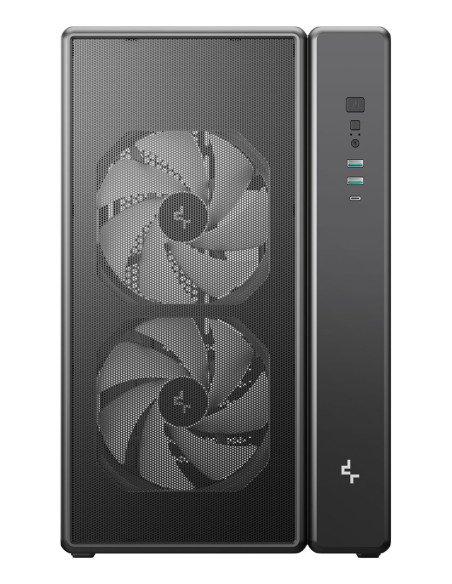 Deepcool Cg590 Mesh 2F Midi Tower Czarny
