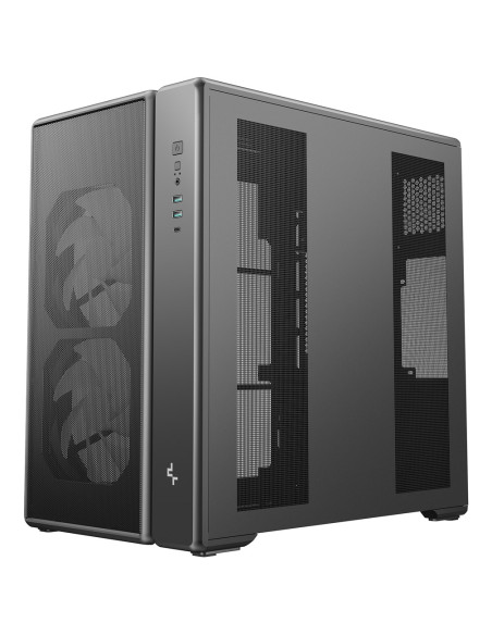 Deepcool Cg590 Mesh 2F Midi Tower Czarny