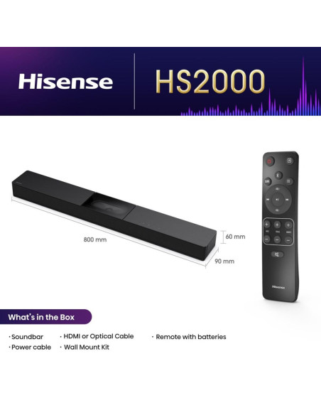 Hisense Hs2000 2.1 Kan. 240 W