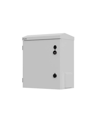 Lanberg Szafa Rack Wisząca 10" Hermetyczna Ip55 Montaż Na Ścianie/Słupie 420X300X500 Szara (Złożona)