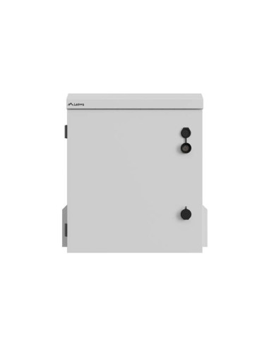 Lanberg Szafa Rack Wisząca 10" Hermetyczna Ip55 Montaż Na Ścianie/Słupie 420X300X500 Szara (Złożona)