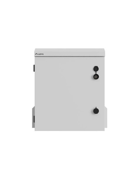 Lanberg Szafa Rack Wisząca 10" Hermetyczna Ip55 Montaż Na Ścianie/Słupie 420X300X500 Szara (Złożona)