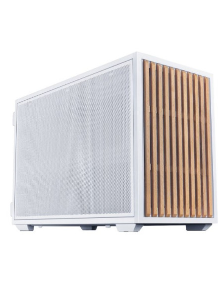 Lian Li B4-Matx Wood Mini Tower Biały, Drewno