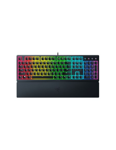 Klawiatura Razer Gaming Keyboard Ornata V3 Rgb Led Light, Ru, Przewodowa, Czarny, Razer Mecha-Membrane, Klawiatura Numeryczna