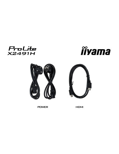 Monitor Iiyama Led 23,8" X2491H-B1 120Hz