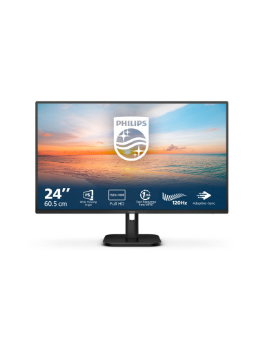 Philips 1000 Series 24E1N1100A/00 Led Display 60,5 Cm (23.8") 1920 X 1080 Px Full Hd Lcd Czarny