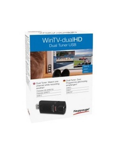 Hauppauge Wintv-Dualhd Wewnętrzny Dvb-C, Dvb-T, Dvb-T2 Usb